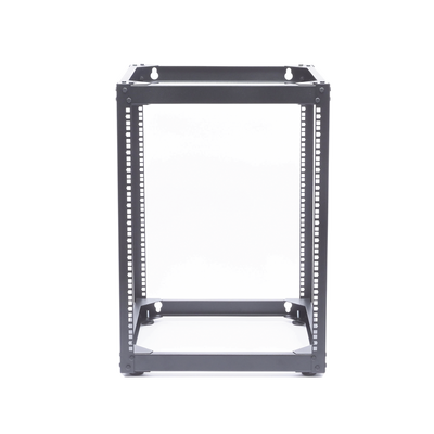 Rack Abierto de 4 Postes Instalación Pared o Piso de 14 Unidades, Ideal para Equipo de Audio! | LP-RPP-1914