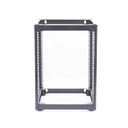 Rack Abierto de 4 Postes Instalación Pared o Piso de 14 Unidades, Ideal para Equipo de Audio! | LP-RPP-1914