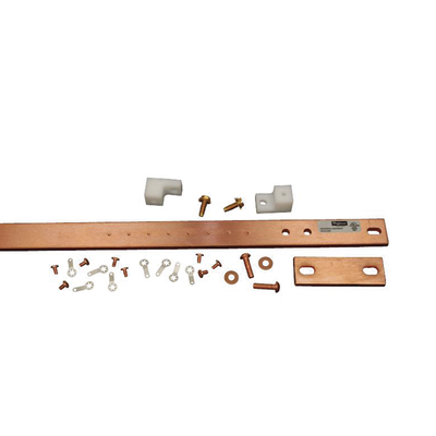 Kit de Barra de Tierra Física, Para Rack de 19 in, Fabricada en Aleación de Cobre Electrolítica Resistente | DG19