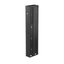 Organizador Vertical PatchRunner™, Doble (Frontal y Posterior), Para Rack Abierto de 45 Unidades, 10in de Ancho, Color Negro | PR2VD10