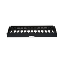 Organizador de Cables Horizontal NetManager de Alta Densidad, Sencillo (Solo Frontal), Para Rack de 19in, 1UR | NMF1