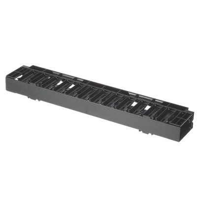 Organizador de Cables Horizontal NetManager, Sencillo (Solo Frontal), Para Rack de 19in, 1UR | NCMHF1