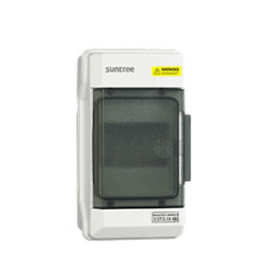 Gabinete Plástico para Exterior IP65 para Riel Din 4 Espacios. | PMH4PN