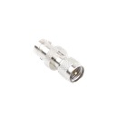 Adaptador en Línea, de Conector Mini UHF Macho a BNC Hembra, Níquel/ Oro/ Teflón. | RFU-622