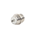 Conector UHF Hembra (SO-239) en Línea, Montaje Frontal en D Plano, Níquel/ Plata/ Baquelita. | RFU-523