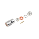 Conector N Macho de Rosca para Cables 9913, RFLASH-1113, 7810A, RG8/U-SYS, CNT-400, 8214, Plata/Oro/Teflón. | RFN-1002-1SI