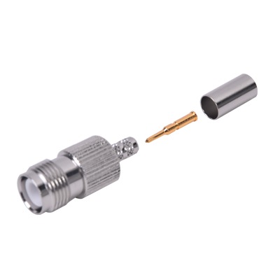 Conector TNC Hembra Inverso para cable RG-142/U. | RP-1216-C1