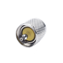Conector UHF Macho (PL-259) de Anillo Plegable para Cable Coaxial RG-8/X, 9258, LMR-240,  Níquel/ Plata/ Baquelita. | RFU-508-X
