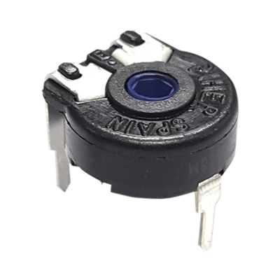Potenciómetro de Carbón 50K, 0.15W, 10 mm, Montaje Horizontal, Ajuste Vertical. | 531-PT10V-50K-S