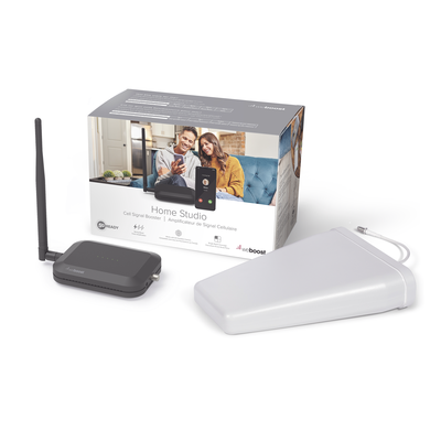 KIT de Amplificador de Señal Celular Home Studio/ Datos 2G, 3G, 4G / Llamadas / Mejora la señal para cubrir 60 m² como una habitación, casa pequeña o departamento. | 530-166