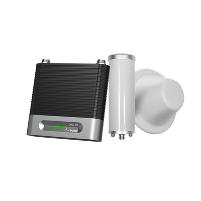 KIT Amplificador de Señal Celular 4G/ 3G, OFFICE 100 | Mejora la Señal Celular de Múltiples Operadores | Cubre áreas de hasta 1200 m² | 531-060