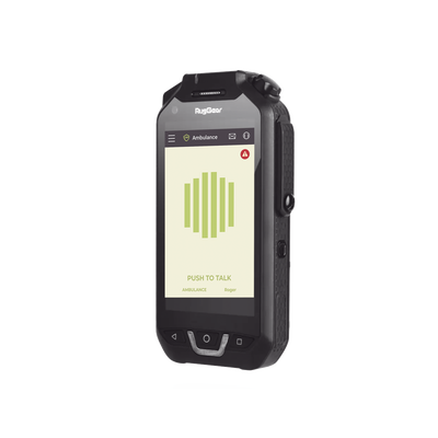 Smartphone PoC de alto rendimiento para aplicaciones PTT de misión crítica IP68 resistente al agua | RG750