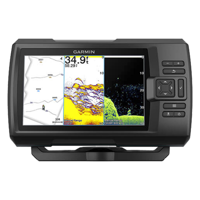 STRIKER Vivid 7cv / Pantalla WVGA a Color 7" / Resolución 800x480 / GPS Integrado / Sonda Tradicional y ClearVü / Frecuencias 50-800 kHz / Potencia 500 W / IPX7 / Quickdraw Contours / Conectividad Wi-Fi | 10-02552-01