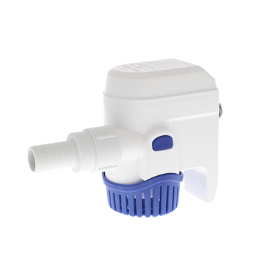 Bomba sumergible de achique automatizada de 1100 galones por hora, para conexión de 24 Volts de corriente directa. | RM-1100B-24