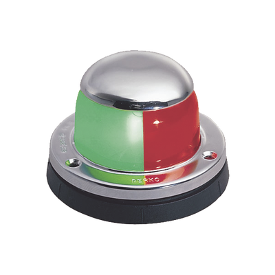 Luz Lateral de Navegación Roja con Carcasa Blanca | 0972-DP0-STS