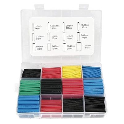 850 Tubos Termoencogibles (Termofit) 2:1, de 12 Diferentes Medidas | PST-C04-002