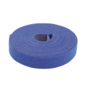 Cinta de Contacto Autoadherente Color Azul / 1.6 cm x 25 metros / Espalda con Espalda (Gancho y Bucle) | PST-C05-001-BLU