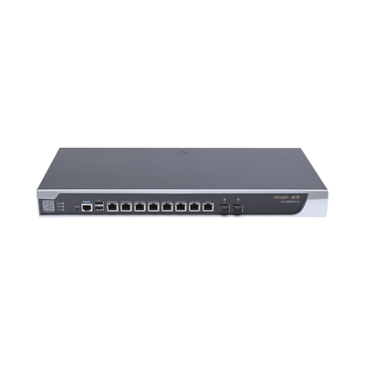 Router Balanceador con Control de Aplicaciones, Hasta 9 Servicios de Internet y hasta 500 clientes con desempeño de 1.5 Gbps | RG-NBR6205-E