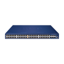 Switch Administrable Stacking Capa 3, 48 Puertos PoE Gigabit 802.3at, 6 Puertos SFP de 10 G, Entrada de Alimentación Redundante de 55 V cc. | SGS-6310-48P6XR