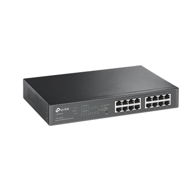 Switch Easy Smart PoE+, 16 puertos 10/100/1000Mbps, 8 puertos PoE+, 150W | TL-SG1016PE