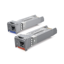 UFiber Módulo SFP+, transceptor MiniGibic MonoModo 10 Gbps, distancia 10 km, un conector LC. Incluye 2 piezas | UACC-OM-SM-10G-S-2