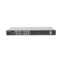 Switch PoE+ No Administrable, Hasta 247 Watts, con 18 Puertos Gigabit PoE+ y 2 Uplinks SFP 1G, Visible en la Topología | RG-ES118GS-P-L