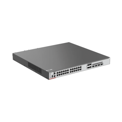Switch Core 24 Puertos PoE 802.3bt Class 2 (FULL Hi-PoE 90 W) Capa 3 Multi-Gigabit 10G y SFP28 25G | RG-CS86-24XMG4XS4VS-UPD