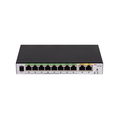 Router Gigabit PoE+ / Ideal para Access Point (AP) / 8 Puertos Gigabit PoE+ / 2 Puertos WAN / Hasta 200 clientes | DS-3WG210GP-SI