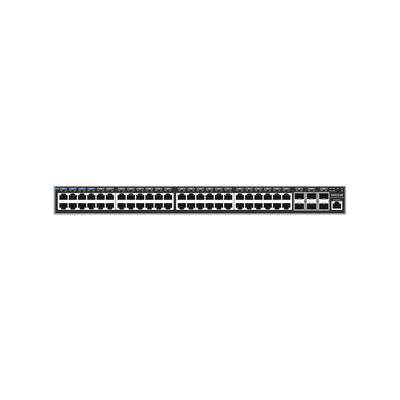 Switch Capa 3 PoE+ Administrable / 48 puertos 10/100/1000 Mbps + 6 Puertos SFP+ de 10 Gigabits / Hasta 740W / Compatible con GWN Cloud. | GWN7816P