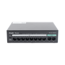 Switch PoE+ no Administrable, hasta 110 Watts, 8 puertos PoE+ 10/100 y 2 Uplinks Gigabit 1G | RG-ES110FG-P
