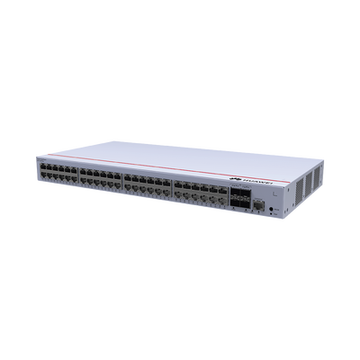 Switch de Distribución/Core Gigabit Administrable  Capa 3 / 48 puertos 10/100/1000 Mbps  / 4 Puertos 1GE SFP Uplink / ERPS / Rutas Estáticas / iStack / Administración Nube Gratis | S310-48T4S