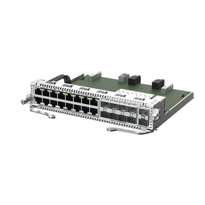 Tarjeta de Red con 16 puertos RJ45 1Gb, 8 puertos SFP 1Gb y 2 puertos SFP+ 10Gb para Chasis RG-NBS6002 | M6000-16GT8SFP2XS