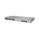 Switch de Acceso eKit Administrable / Capa 2 / 24 Puertos PoE+ Gigabit + 2 Puertos SFP (2.5 Gbps) + 2 Puertos SFP+ /  PoE Perpetuo / Presupuesto PoE 195 W / Sin licenciamiento | S220S-24LP4JX
