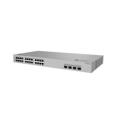 Switch de Acceso eKit Administrable / Capa 2+ / 24 Puertos PoE+ Gigabit + 2 Puertos SFP(2.5 Gbps) + 2 Puertos SFP+(10 Gbps) / PoE Perpetuo / Presupuesto PoE 400 W / Sin licenciamiento | S310S-24P4JX