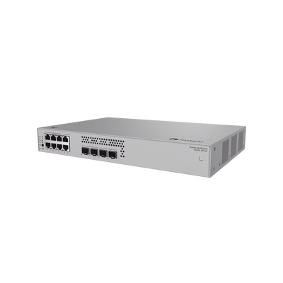 Switch de Acceso eKit Administrable / Capa 2 / 8 Puertos PoE+ Gigabit + 2 SFP + 2 SFP+ / PoE Perpetuo / Presupuesto PoE 128 W / Sin licenciamiento | S220S-8P4JX