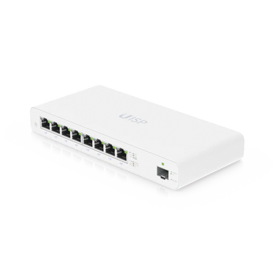 UISP Router Gigabit PoE Pasivo con 8 Puertos para Implementaciones MicroPoP y Redes Seguras | UISP-R