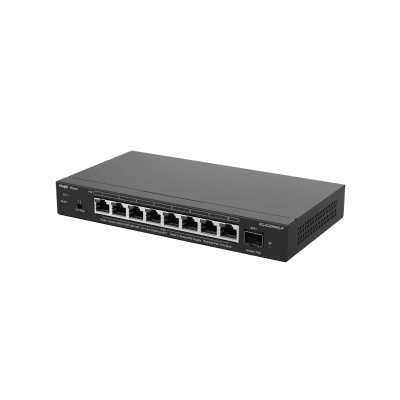 Switch Administrable Capa 2 con PoE+ Multi-Gigabit, 8 puertos 2.5Gb y 1 SFP+ 10G, hasta 130w | RG-ES209MG-P