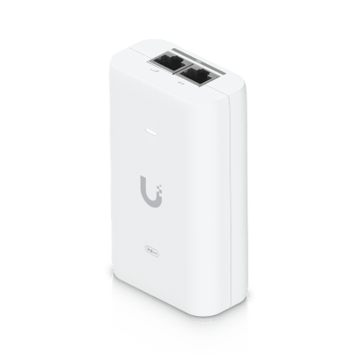 Adaptador PoE++ / 54V DC @ 1.12A / hasta 60W / Puertos 10 GbE / Protección de Sobretensiones | UACC-POE++-10G