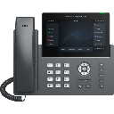 Teléfono IP Wi-Fi, Grado Operador, 12 líneas SIP con 6 cuentas, pantalla táctil  7", puertos Gigabit, Bluetooth, PoE, codec Opus, IPV4/IPV6 con gestión en la nube GDMS | GRP2670