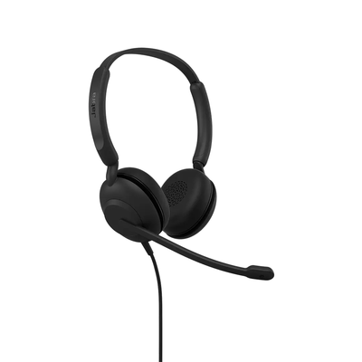 Jabra Evolve 10 Stereo con Conexión USB A, Cancelación Activa/Pasiva de Ruido con Indicador de Ocupado (2699-820-109) | EVOLVE10-DUO-USBA