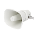 Altavoz IP Tipo Trompeta | 25 Watts | 24VCD | Reproducción de Audio vía Red | Exterior IP67 | Metal | Entrada de alarma | Compatible con Hik-Connect / Hik-Central Professional | DS-QAZ1325G1T(C)