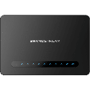 Gateway 8 Puertos FXS (Conectar Teléfono Análogo) con Router NAT Gigabit / 2 Perfiles SIP / Cifrado AES / Conferencia de Voz 3 Participantes / Calidad de Voz HD / Fax T.38 / 2 Puertos Gigabit / Aprovisionamiento Automatizado TR069 | HT-818-V2