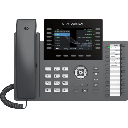 TELÉFONO IP PROFESIONAL DE 12 LÍNEAS / 24 TECLAS DE EXTENSIÓN PROGRAMABLES / WI-FI 6 / POE INTEGRADO / PANTALLA LCD 4.3 PULGADAS / SEGURIDAD DE NIVEL EMPRESARIAL / BLUETOOTH INTEGRADO / COMPATIBLE CON GDMS / AUDIO HD CON NOISE-SHIELD | GRP2636