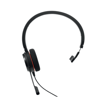 Jabra Evolve 20 Mono con conexión USB, micrófono con cancelación de ruido de última generación, configuración Plug and Play, Certificación Microsoft Teams (4993-823-109) | EVOLVE-20-MONO-MS