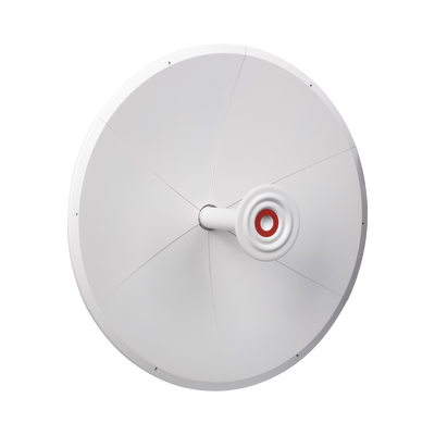 Antena direccional para C5x, B5X, Doble polaridad 45 ° y 90 °, 4.9 - 6.5 GHz, 2 ft, Ganancia de 30 dBi, Montaje incluido | TXP-D30-C5X