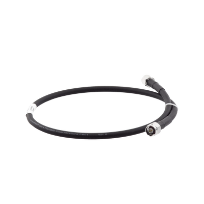 Jumper Ultra Flexible de baja pérdida para equipos inalámbricos hasta 7 GHz N-Macho a N-Macho 1 m | LP-NM-NM-1M-V2