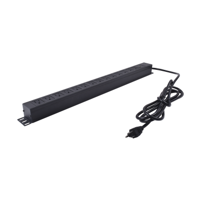 PDU Barra Multicontactos Vertical con 14 Salidas 125V/15A, Contactos Tipo NEMA | LP-PDU-14C-125V