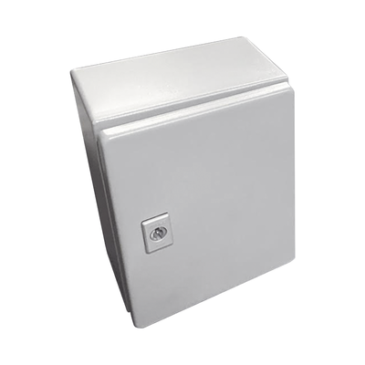 Gabinete de Acero / Nema 4 -IP 66 de 20 x 25 x 15 cm / Platina y certificado UL. | G4A-252015-UL