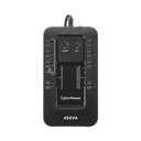 UPS de 450 VA/260 W, Topología Standby con Modo Ahorrador ECO, Entrada 120 Vca NEMA 5-15P, Con 8 Tomas NEMA 5-15R | EC450G
