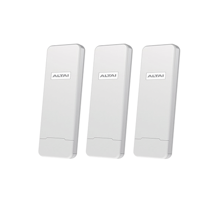 Kit WiFi para Hotspot Comunitario (3 AP) / Cobertura hasta 800 m / Nube Gratuita / Ideal para Iniciar WISP / 128 Usuarios por AP | 3-PACK-C1N